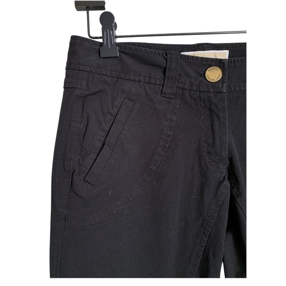 MICHAEL Michael Kors Women's Black Pants Size 2 Cotton Spandex Blend - Picture 4 of 7